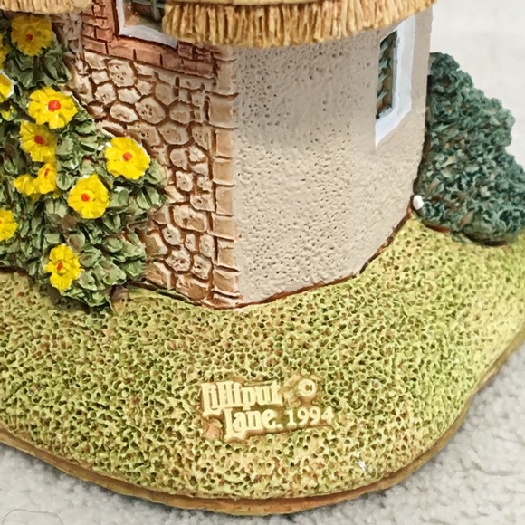 Vintage 1994 LILLIPUT LANE SUNNYSIDE Cottage (L0693) UK mini collectable - Picture 5 of 14